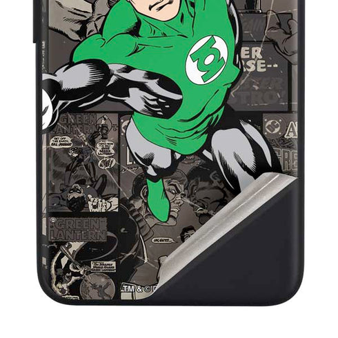 DC Comics Green Lantern Vintage Action Pose Pattern Google Pixel 4a Skin